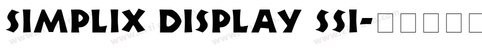 Simplix Display SSi字体转换